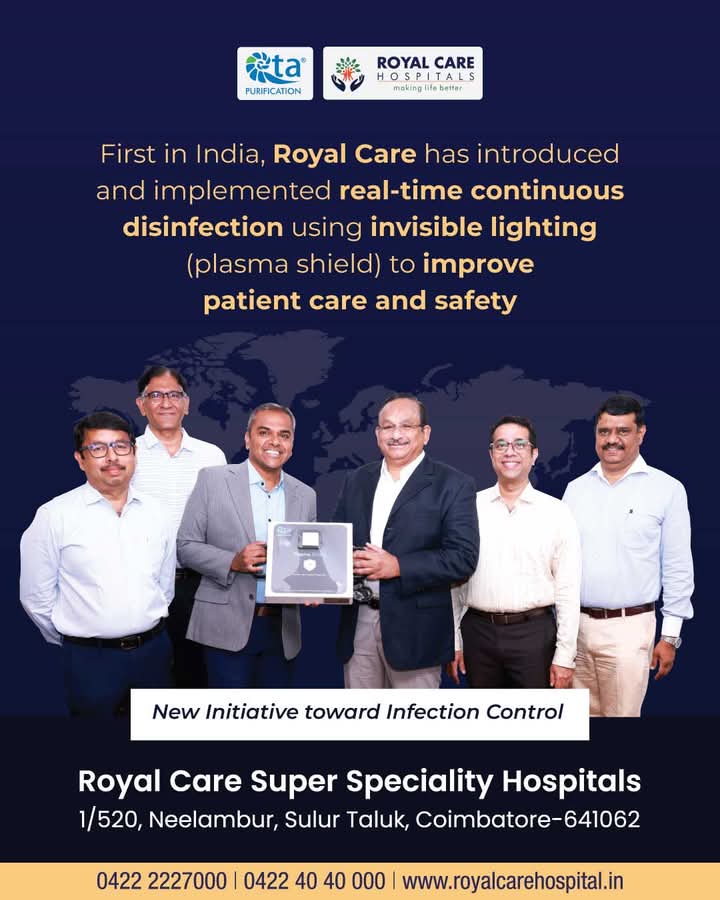 First in India, invisible light for infection control in healthcare
